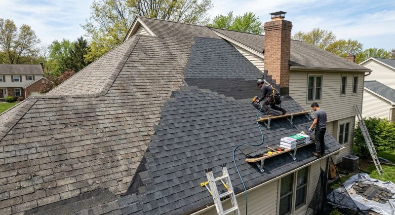 Roof Reshingling in Fredericksburg, VA