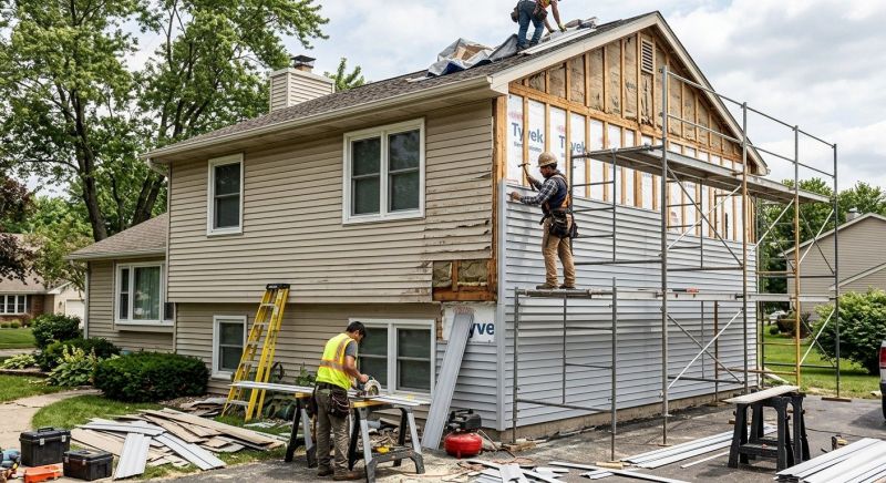 Damaged Siding Replacement in Stamford, CT