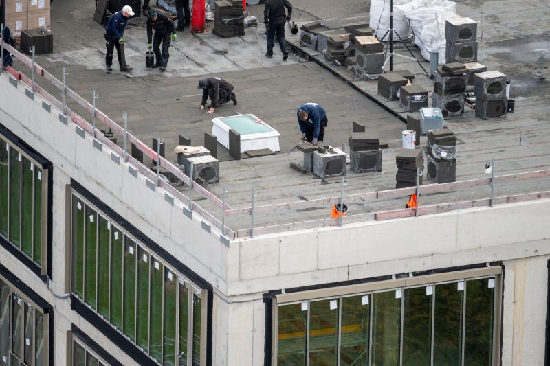 Commercial Roofing detail