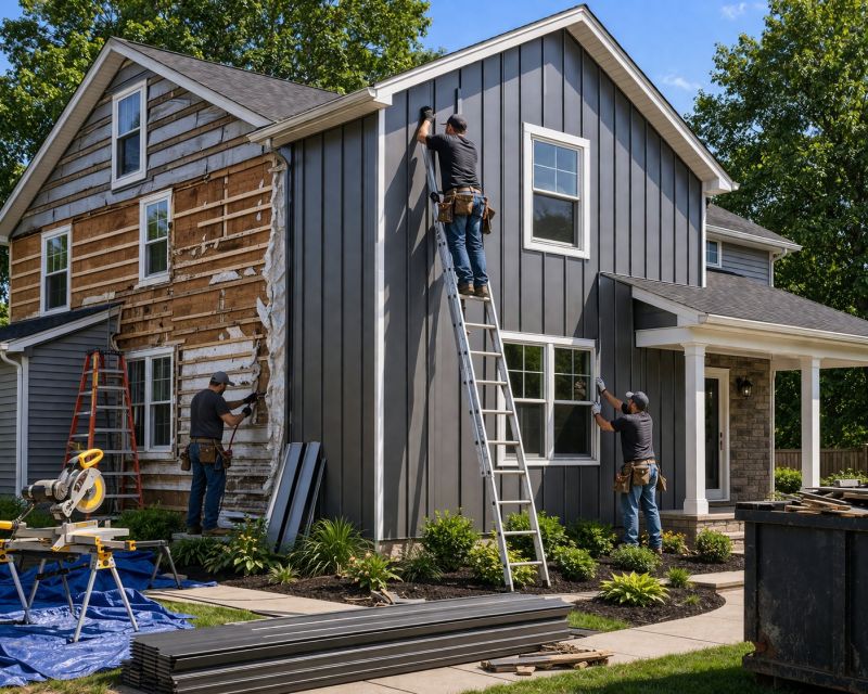 House Siding Replacement in West Hartford, CT