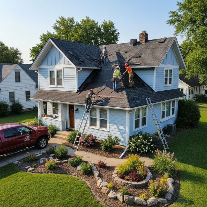 Leaky Roof Replacement in Fredericksburg, VA