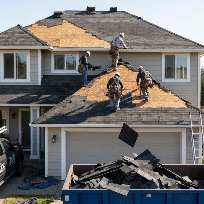 Shingle Roof Replacement in Warwick, RI